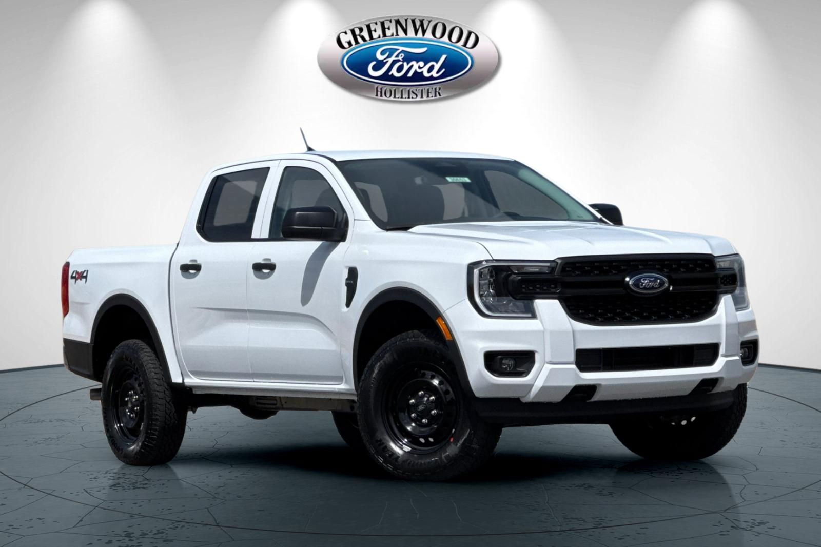 Oxford White 2026 Ford Ranger XL SuperCrew 4WD Pickup Truck Four-Wheel Drive Automatic