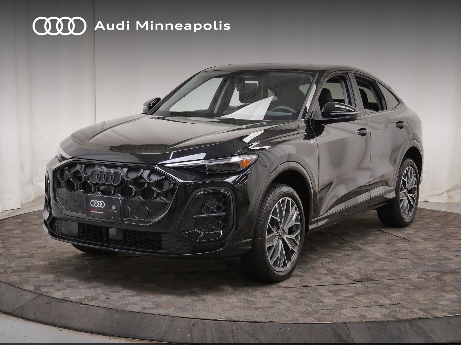 Mythos Black Metallic 2026 Audi Q5 Sportback Sedan All-Wheel Drive 7-Speed Automatic