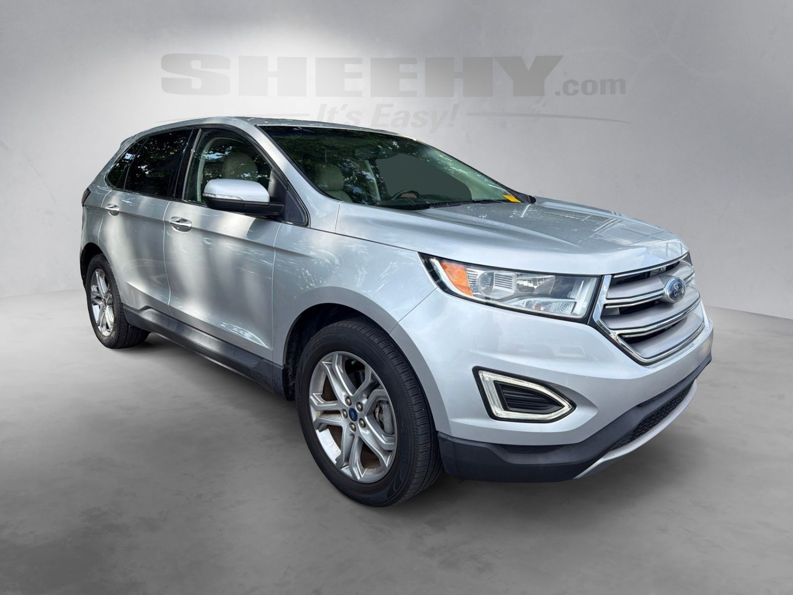 Used 2017 Ingot Silver Metallic Ford Titanium image 2