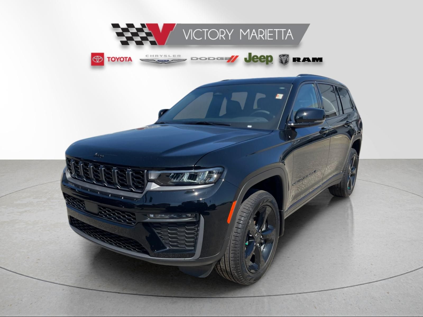 Black 2027 Jeep Grand Cherokee L Four-Wheel Drive 8-Speed Automatic