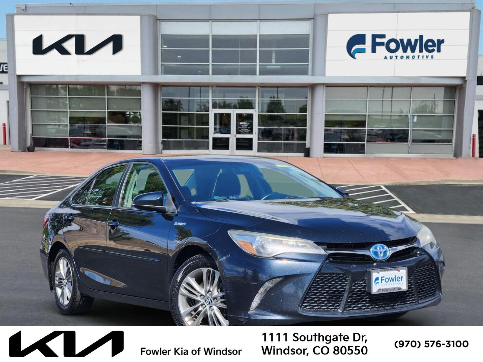 Cosmic Gray Mica 2015 Toyota Camry Hybrid Sedan Front-Wheel Drive Continuously Variable Transmission