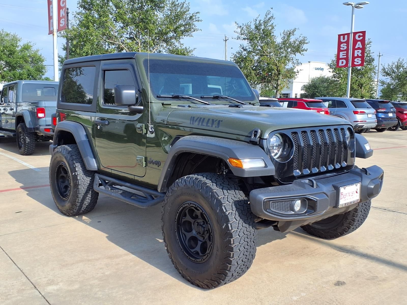 2023 Jeep Wrangler Willys Green at Gullo Toyota