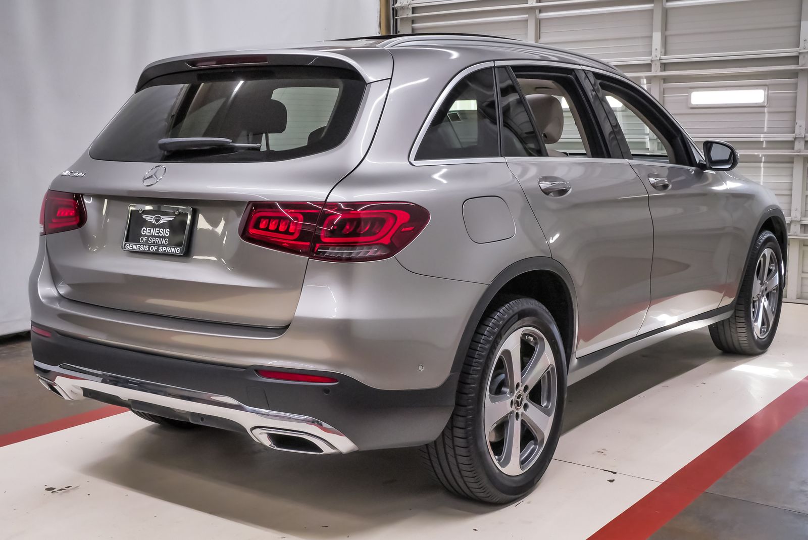 2021 Mercedes-Benz GLC GLC 300 Silver at Texan Dodge Chrysler Jeep Ram