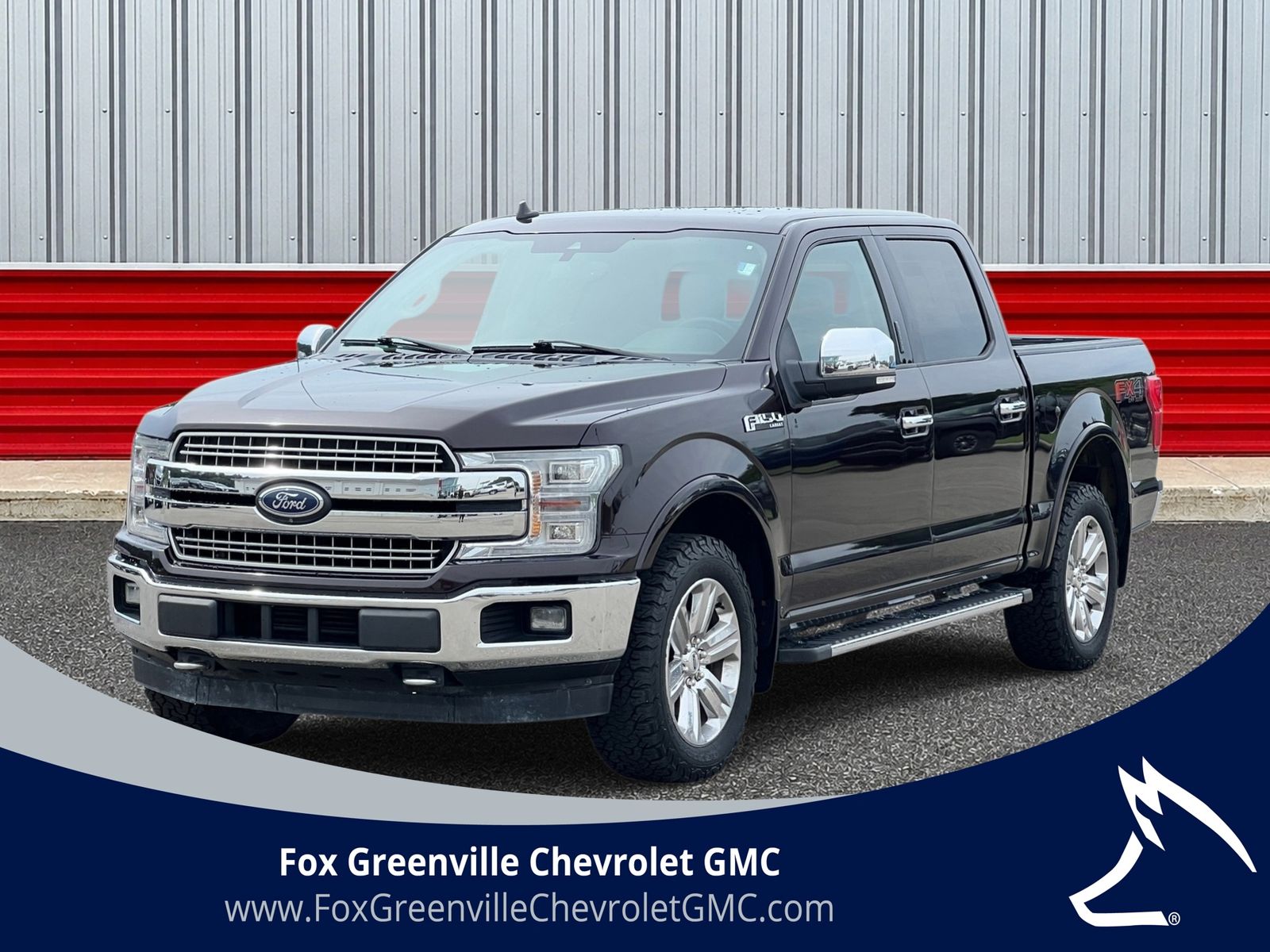 Magma Red 2018 Ford F-150 Pickup Truck Four-Wheel Drive Automatic