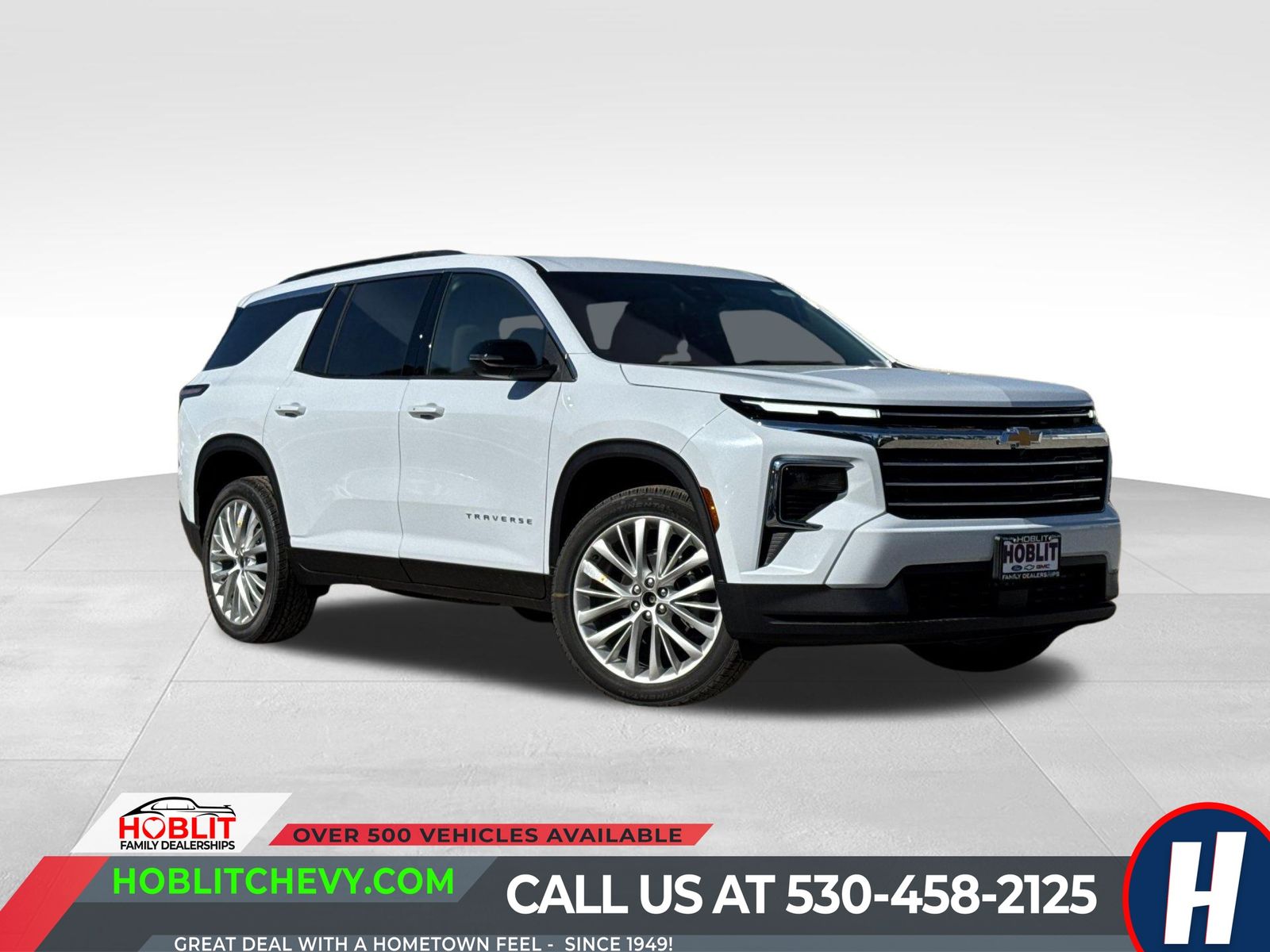 Polar White Tricoat 2026 Chevrolet Traverse SUV / Crossover Front-Wheel Drive 8-Speed Automatic