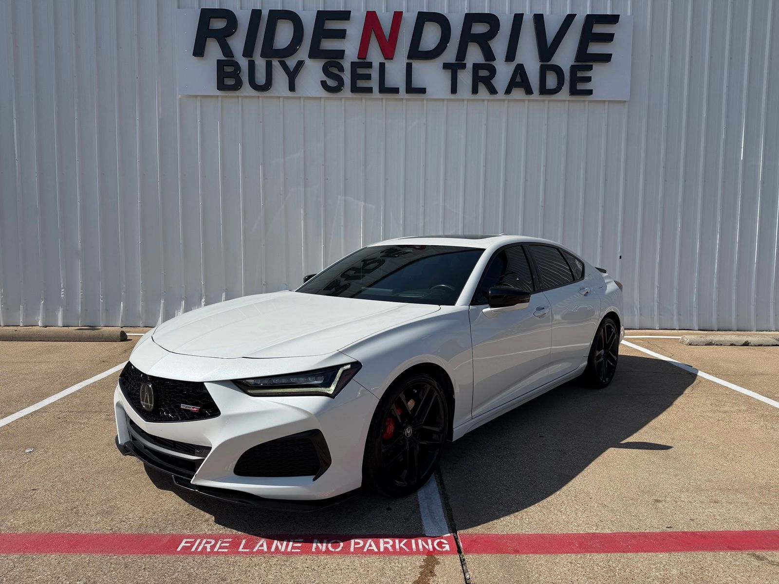 Platinum White Pearl 2024 Acura TLX Sedan All-Wheel Drive Automatic