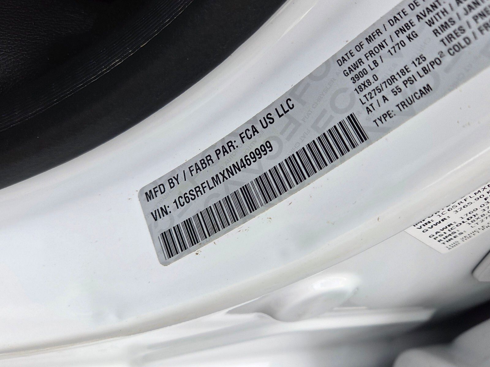 Used 2022 White Ram Rebel image 18