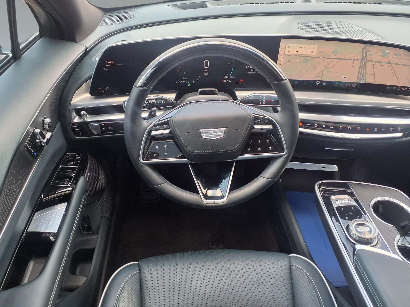 2024 Cadillac LYRIQ Sport White at Central Houston Nissan