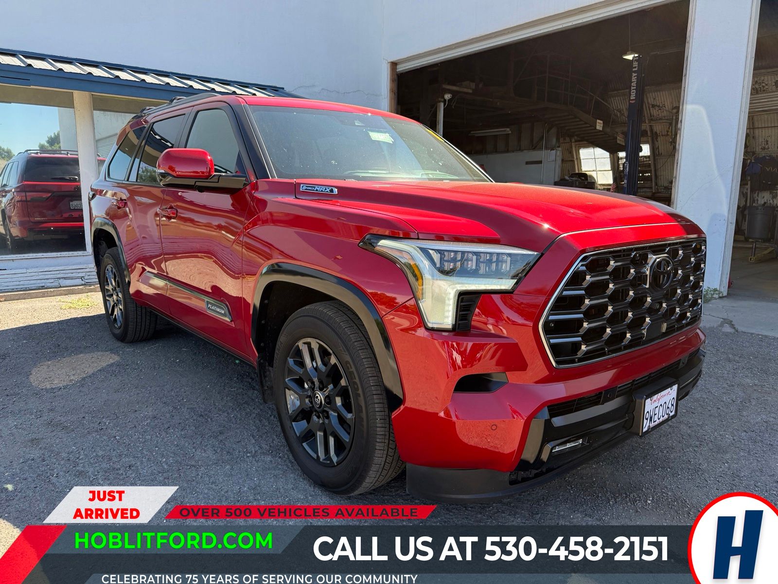 Red 2026 Toyota Sequoia SUV / Crossover Four-Wheel Drive Automatic