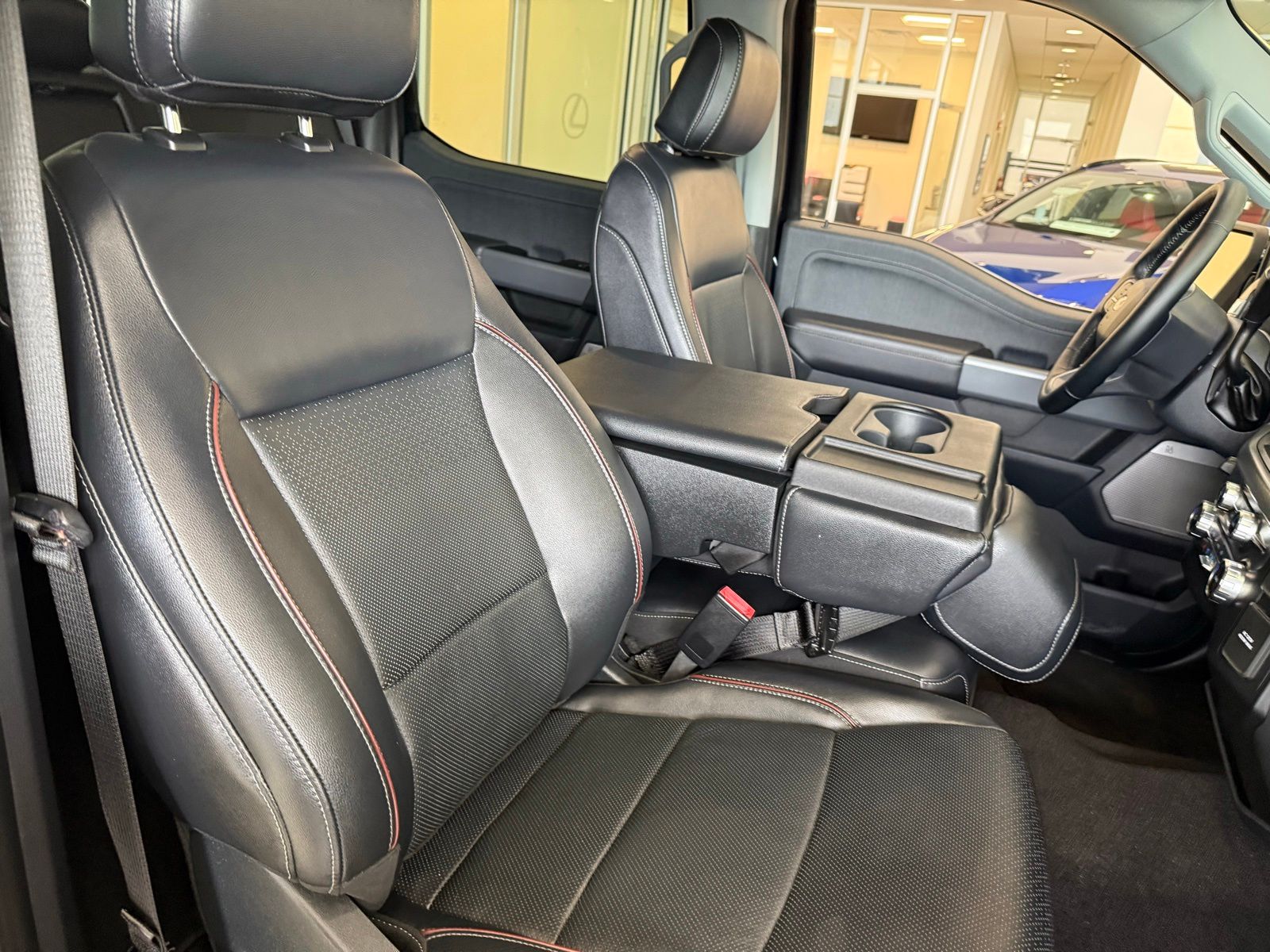 Used 2022 Blue Ford Lariat image 48