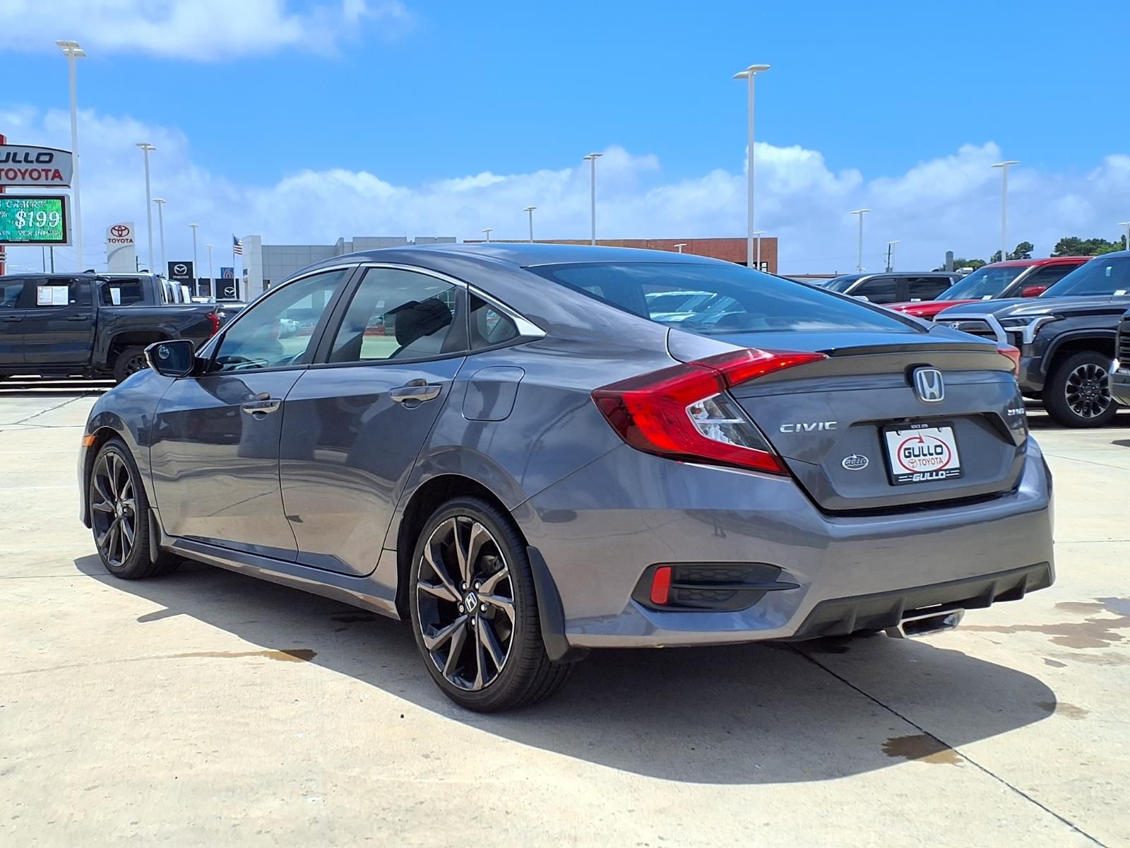 2020 Honda Civic Sport Gray at Bayshore Chrysler Jeep Dodge Ram