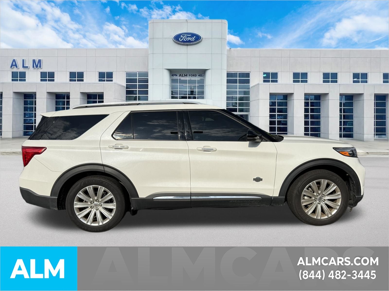 Used 2022 White Metallic Ford King Ranch image 5