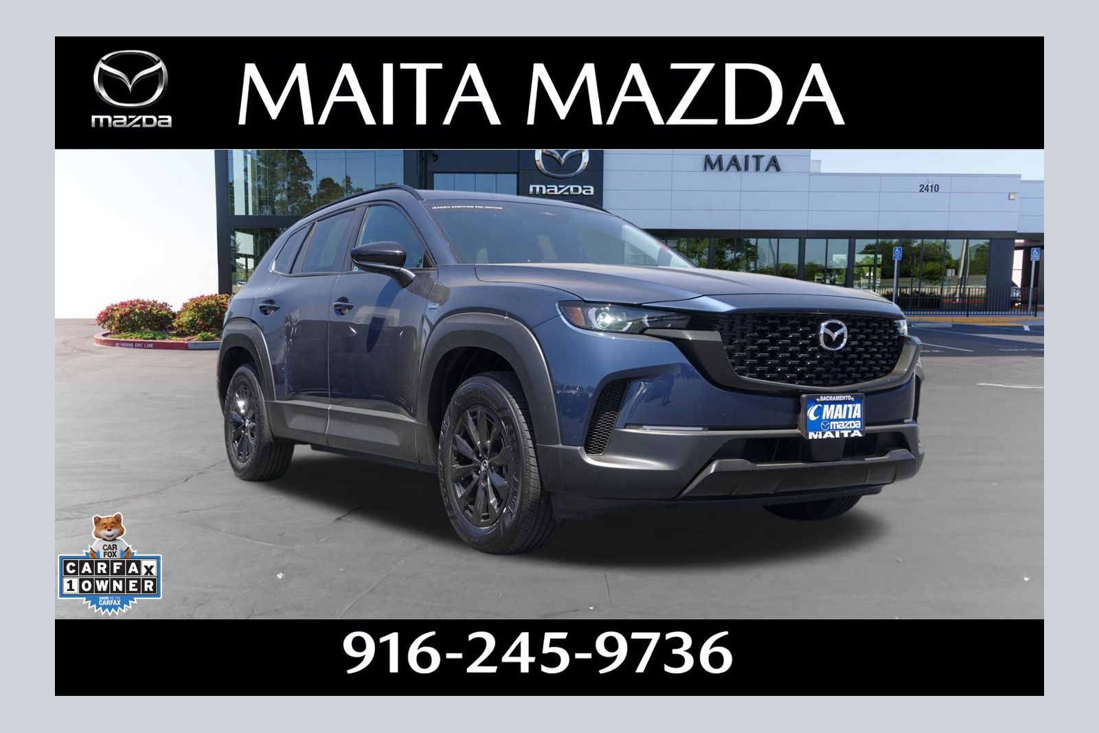 Ingot Blue Metallic 2025 Mazda CX-50 SUV / Crossover All-Wheel Drive Continuously Variable Transmission