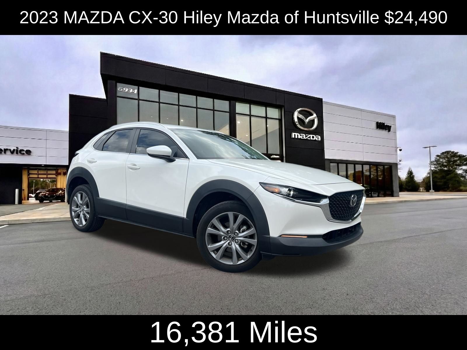 Snowflake White Pearl Mica 2023 Mazda CX-30 SUV / Crossover All-Wheel Drive 6-Speed Automatic