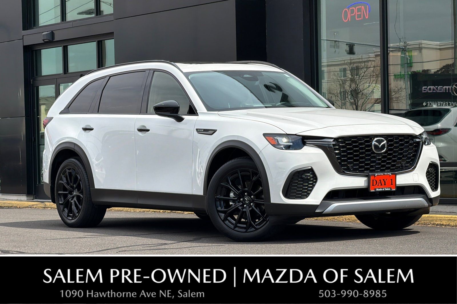 White 2025 Mazda CX-70 SUV / Crossover All-Wheel Drive 8-Speed Automatic