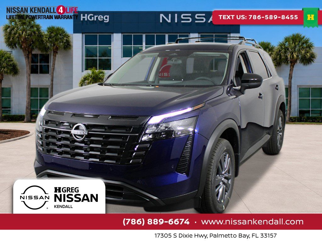 Deep Ocean Blue Pearl 2026 Nissan Pathfinder SUV / Crossover Front-Wheel Drive 9-Speed Automatic