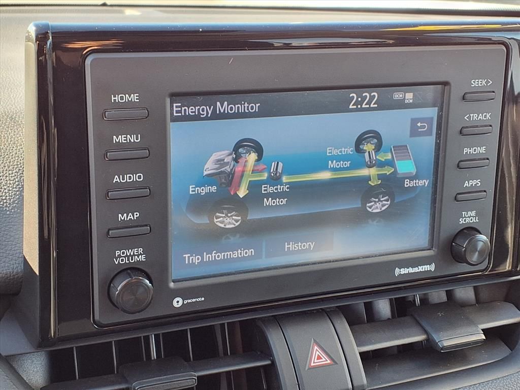 2021 Toyota RAV4 Hybrid XLE White at Don McGill Toyota