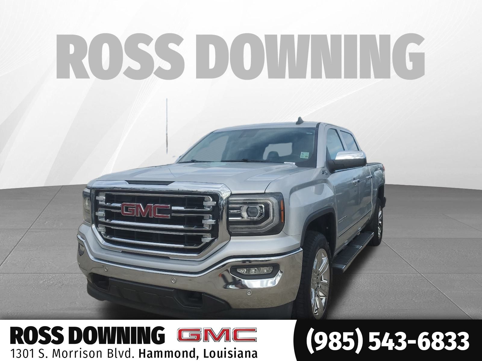 2018 GMC Sierra 1500 SLT Crew Cab 4WD