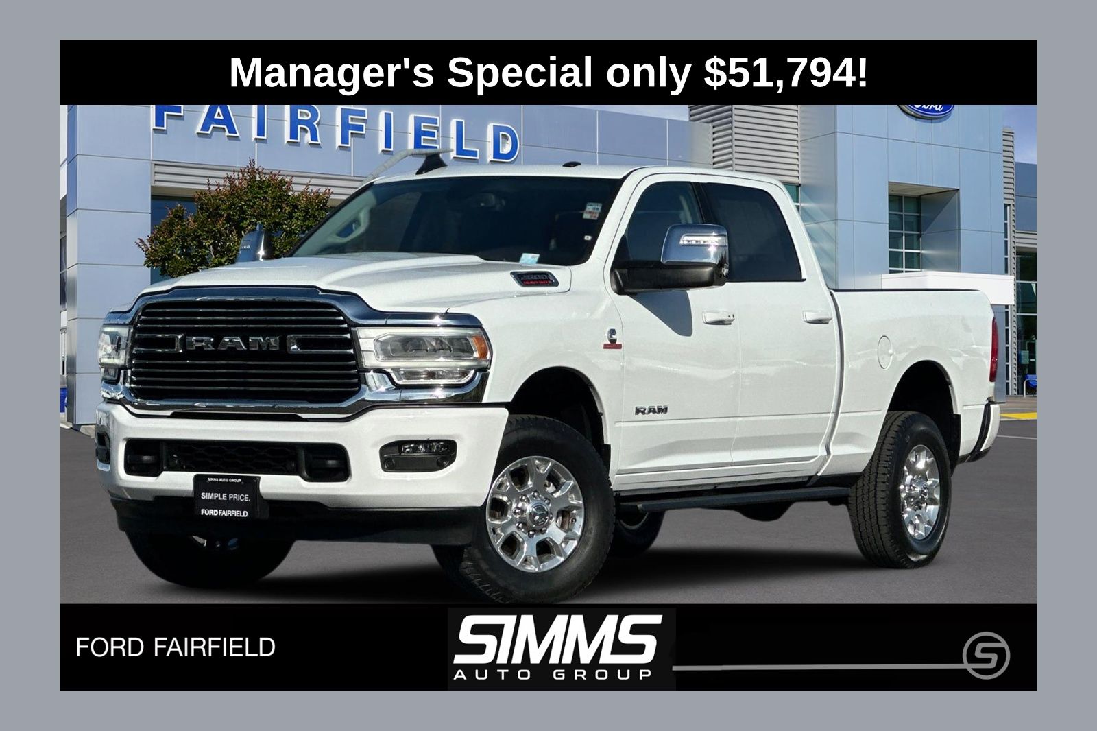 2024 RAM 2500 Laramie Crew Cab 4WD
