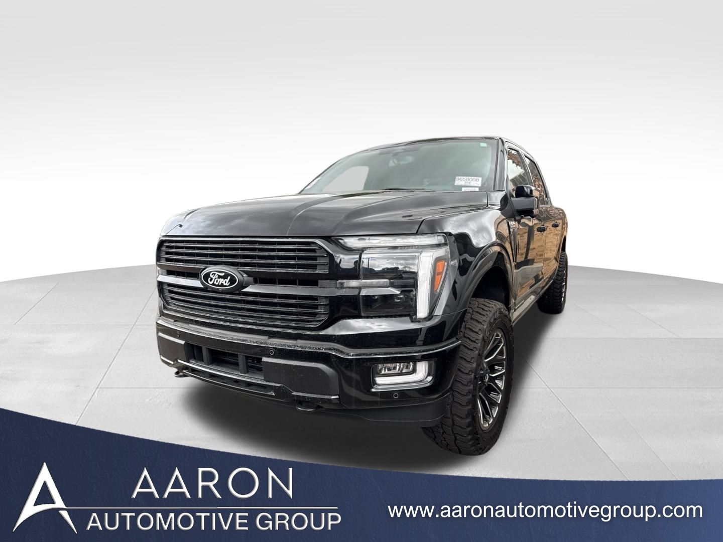 Black Metallic 2025 Ford F-150 Platinum SuperCrew 4WD Pickup Truck Four-Wheel Drive Automatic