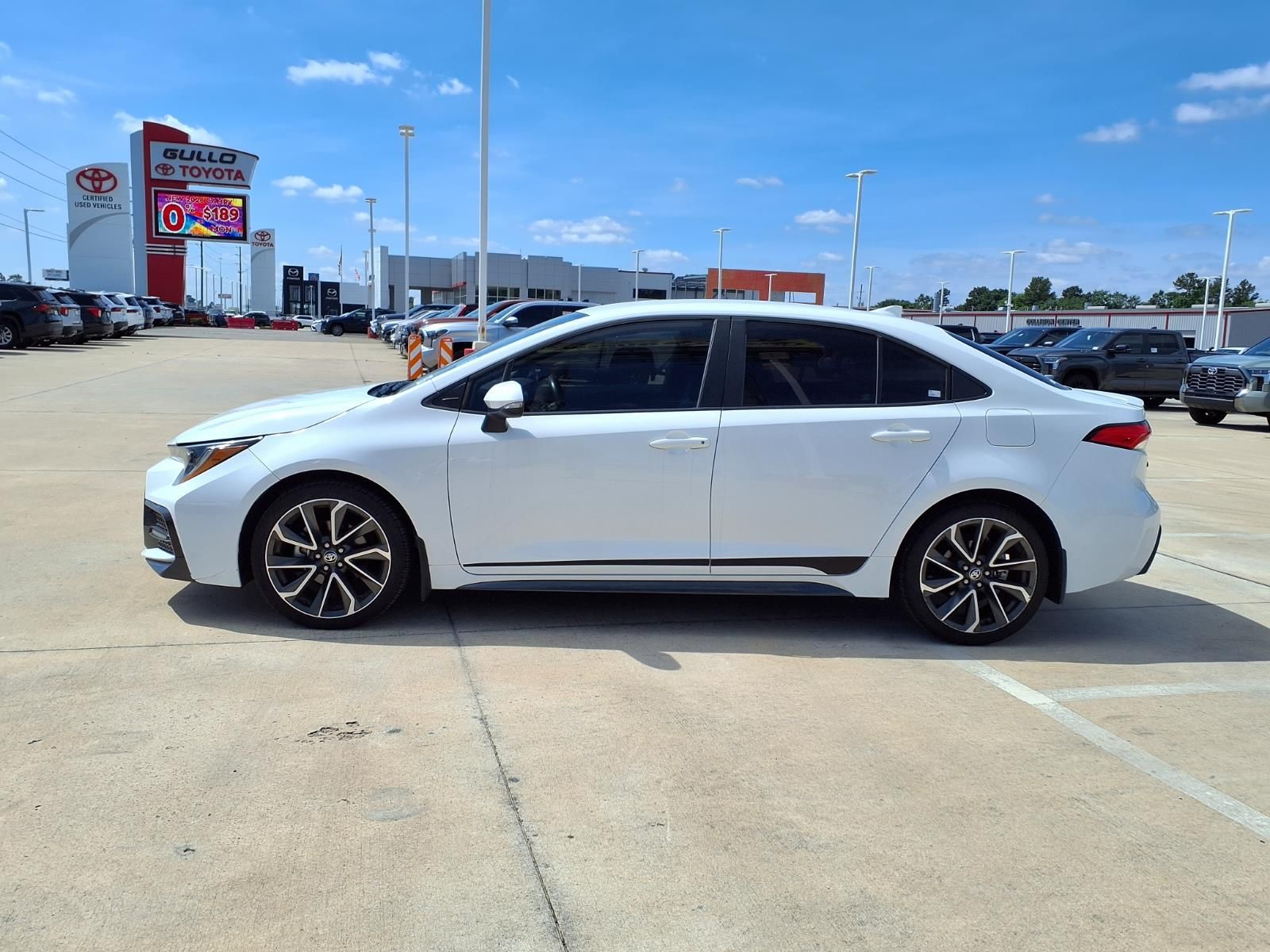 2022 Toyota Corolla SE White at Emmons Autoplex
