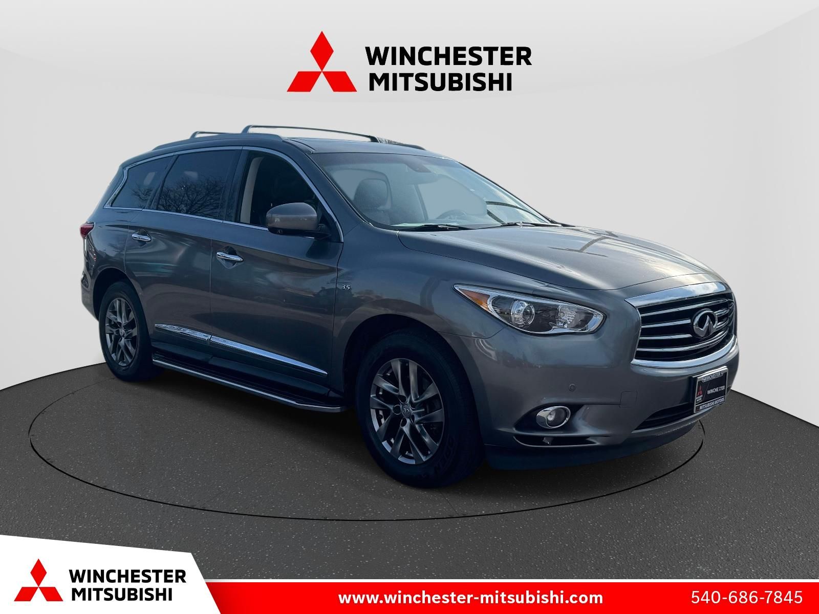 Gray (Graphite Shadow) 2015 INFINITI QX60 AWD SUV / Crossover All-Wheel Drive Continuously Variable Transmission
