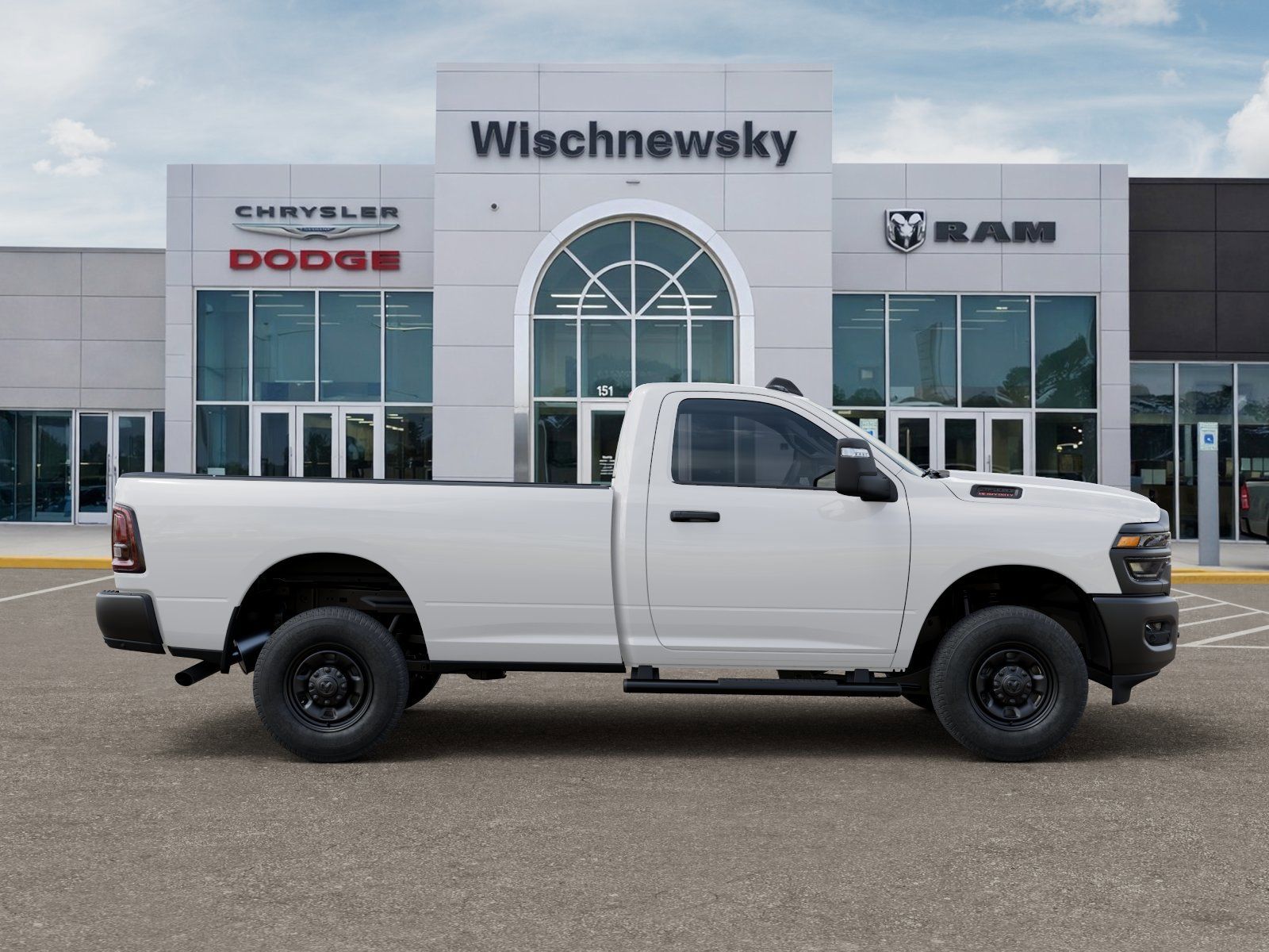 2026 Ram 2500 Tradesman White at Mac Haik CDJR North Houston