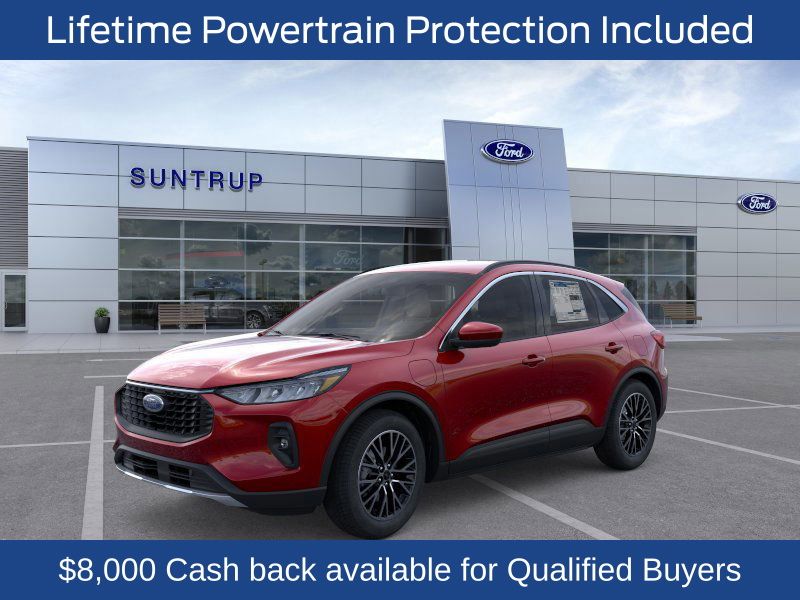 Red Metallic 2025 Ford Escape Hybrid Plug-in FWD SUV / Crossover Front-Wheel Drive Continuously Variable Transmission