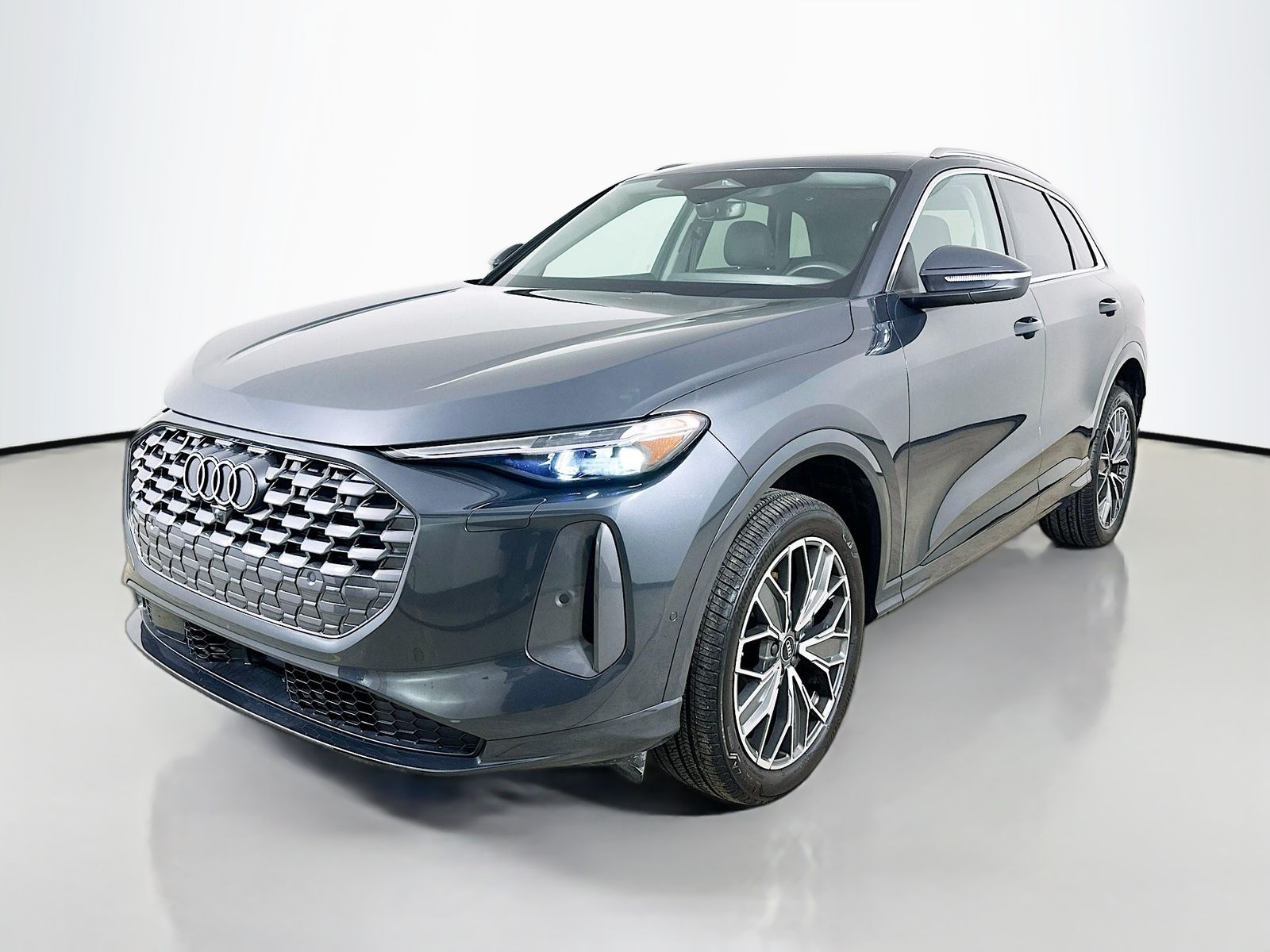 Gray Metallic 2025 Audi Q5 SUV / Crossover All-Wheel Drive 7-Speed Automatic