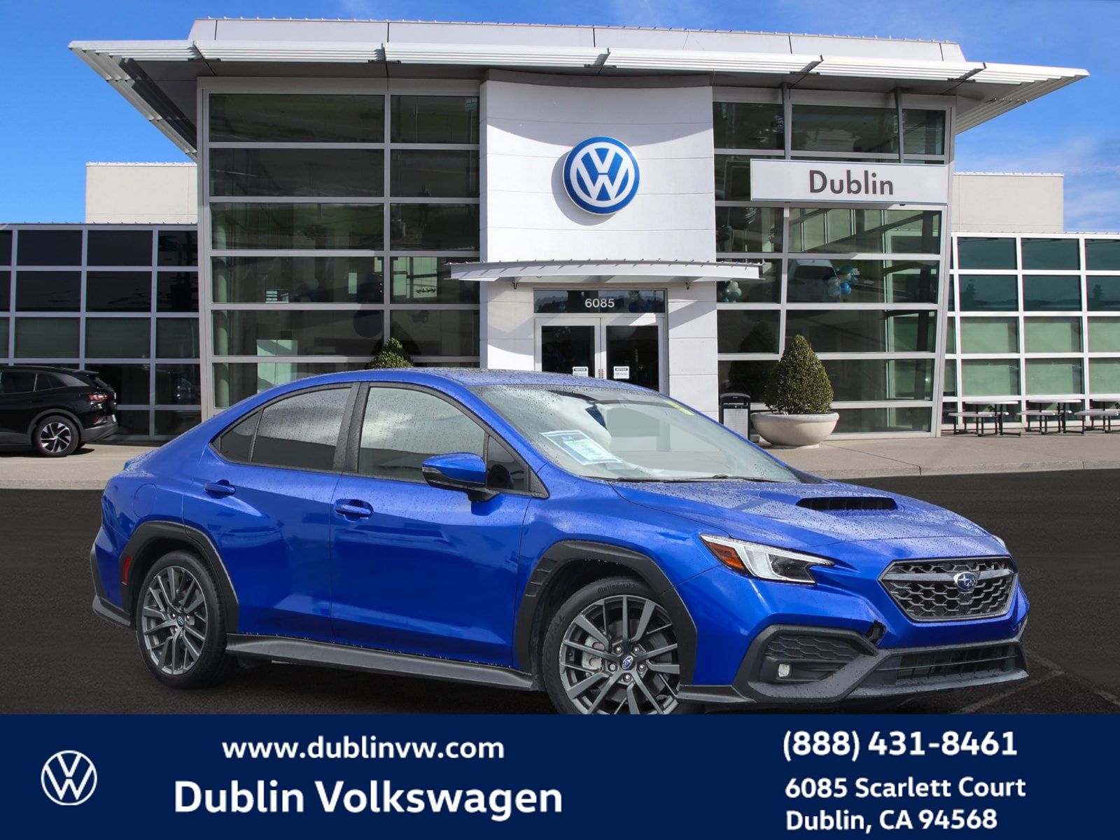 Blue Pearl 2022 Subaru WRX GT AWD Sedan All-Wheel Drive Continuously Variable Transmission