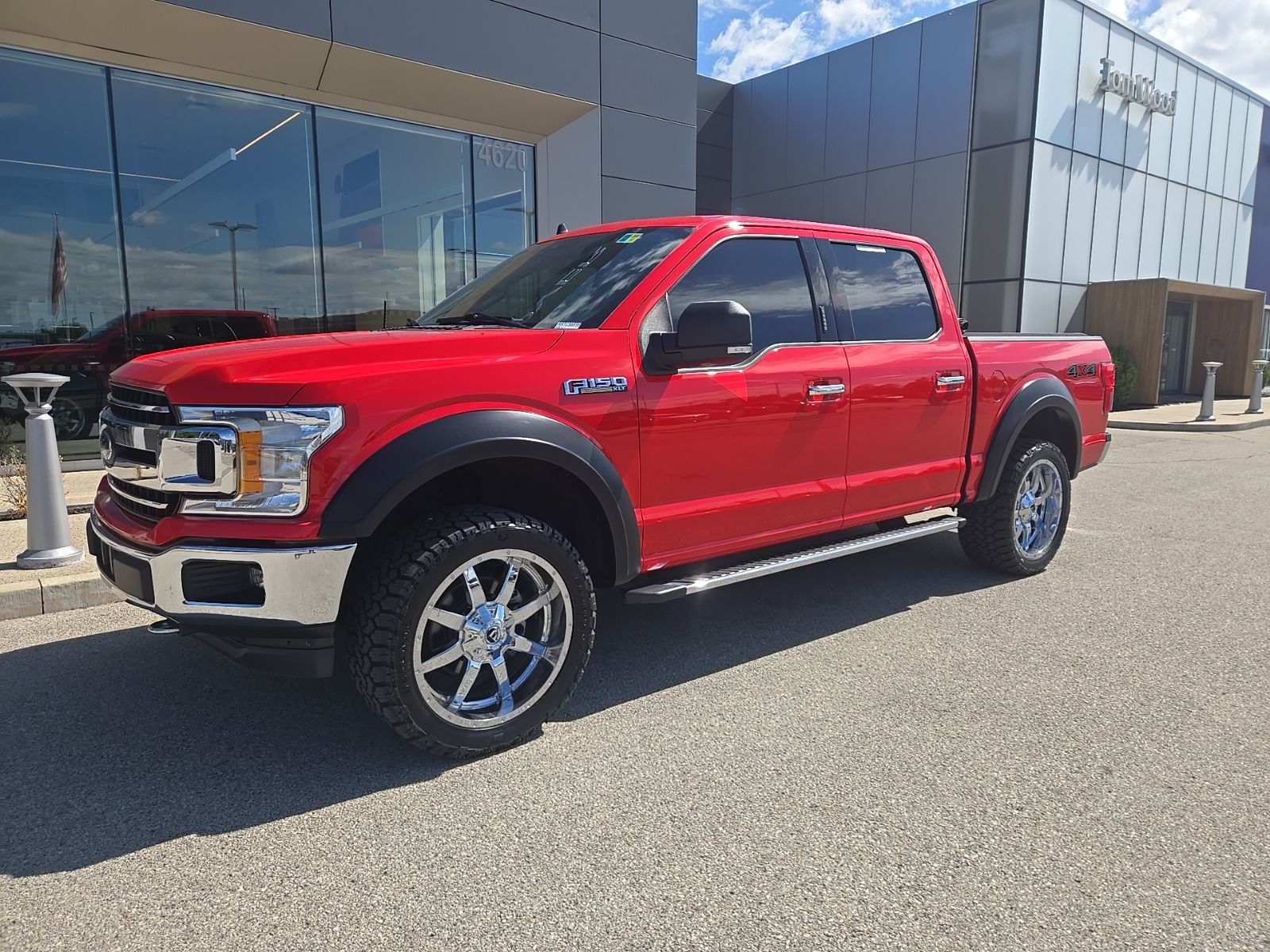 Race Red 2019 Ford F-150 XLT SuperCrew 4WD Pickup Truck Four-Wheel Drive Automatic