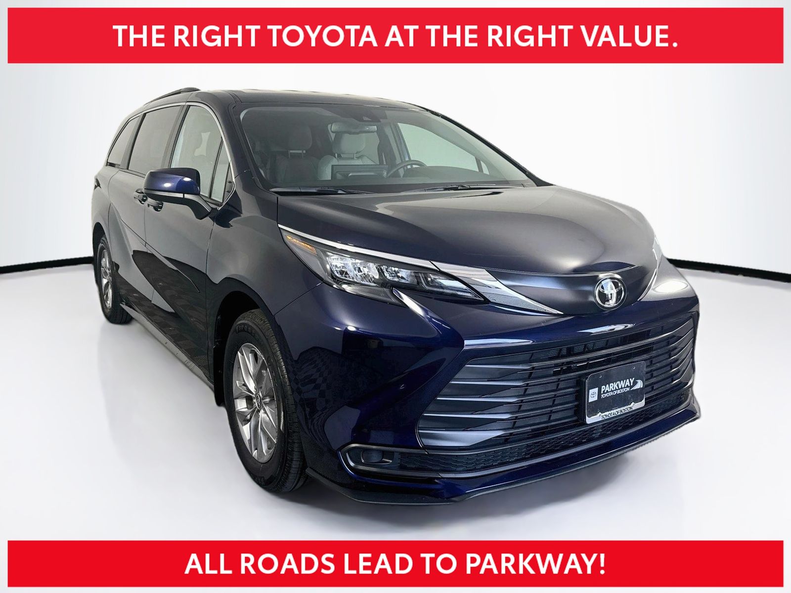 Blueprint 2026 Toyota Sienna Minivan All-Wheel Drive Continuously Variable Transmission