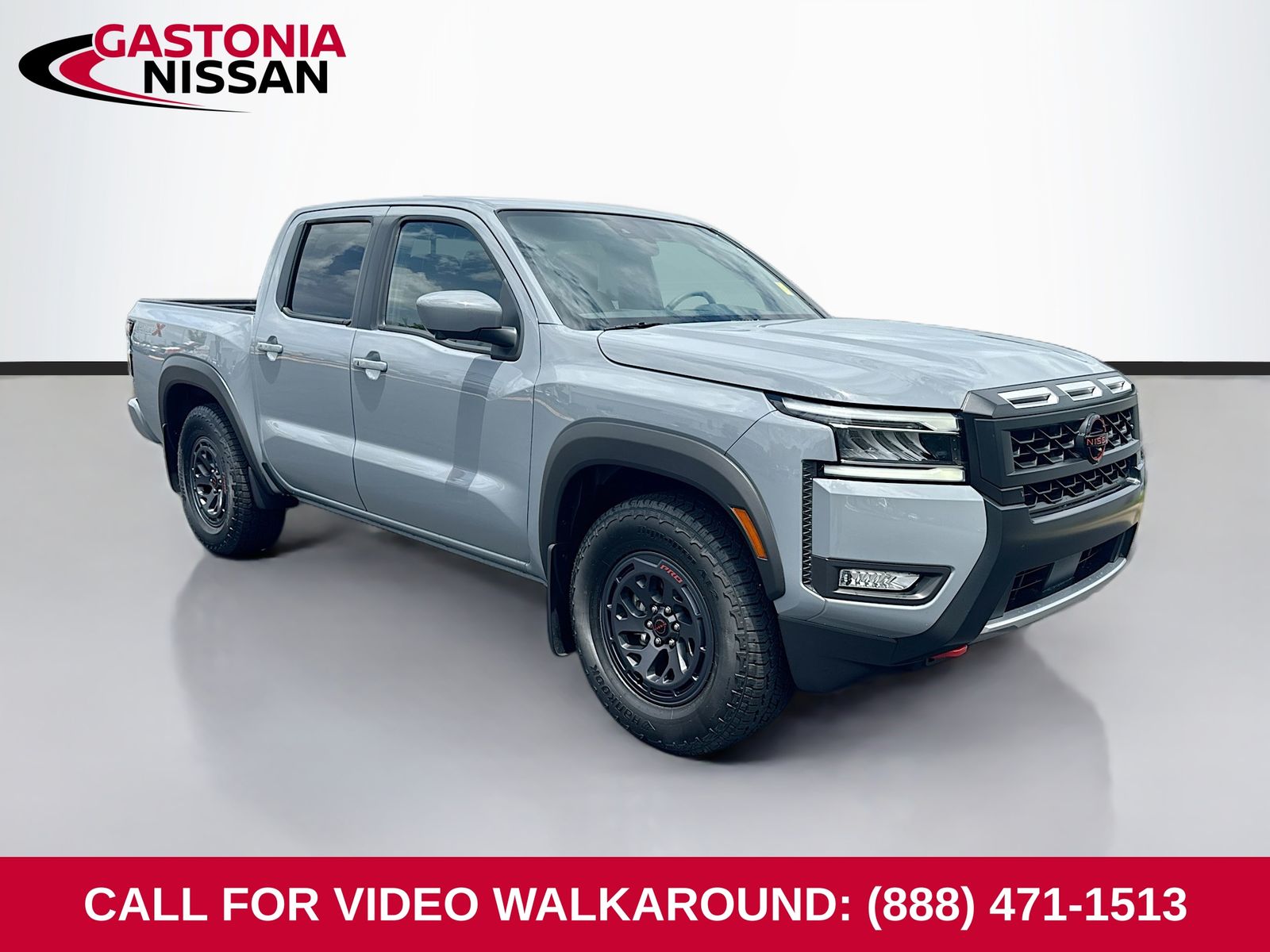 Boulder Gray Pearl 2025 Nissan Frontier Pickup Truck 4X2 9-Speed Automatic Overdrive