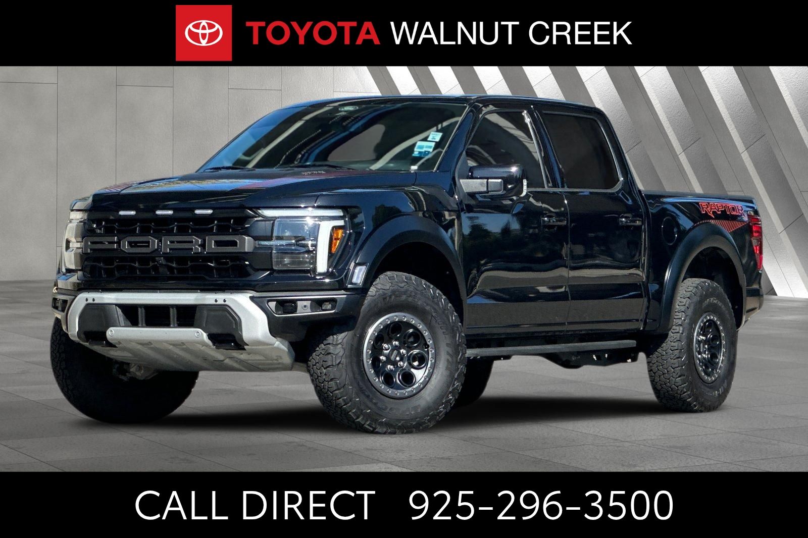 Agate Black Metallic 2025 Ford F-150 Pickup Truck Four-Wheel Drive Automatic
