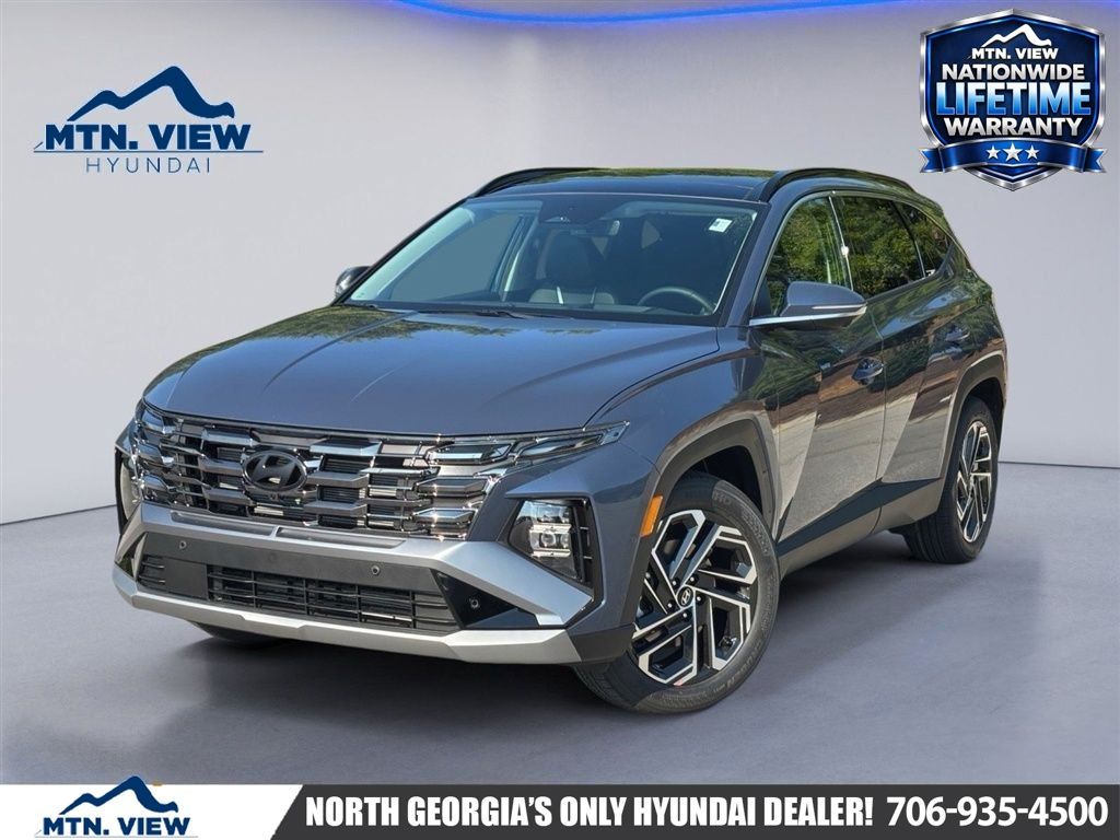 Atlantis Blue 2026 Hyundai Tucson SUV / Crossover Front-Wheel Drive 8-Speed Automatic