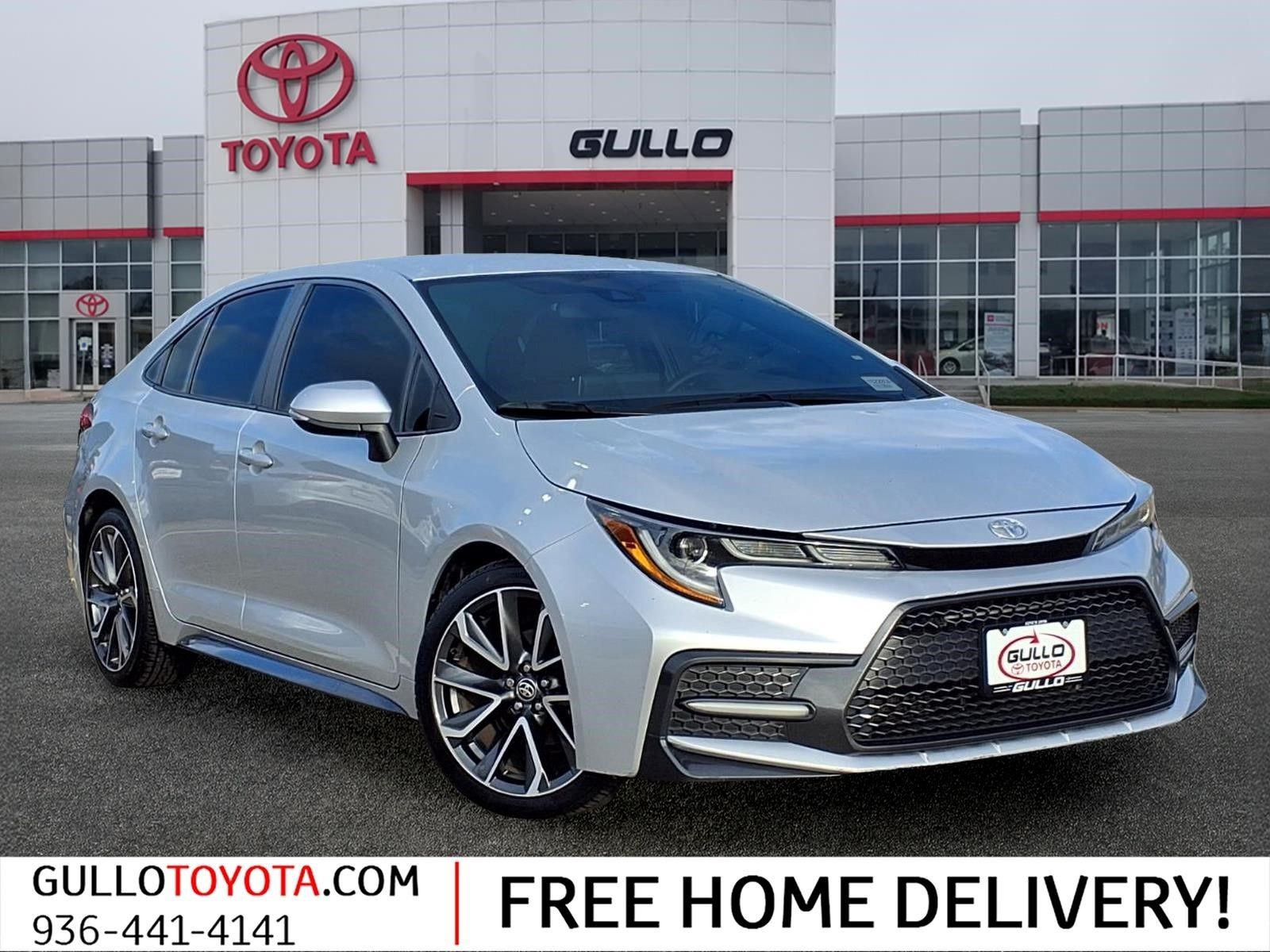 2021 Toyota Corolla SE Silver at Don McGill Toyota