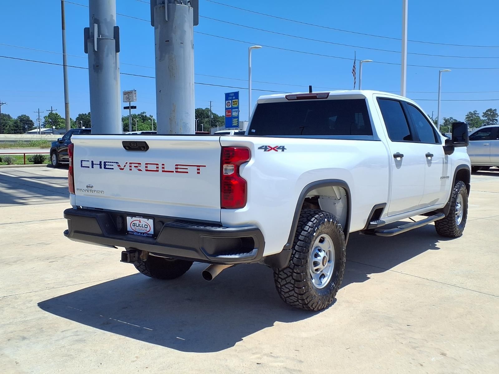2023 Chevrolet Silverado 2500HD Work Truck White at Wharton Chevrolet GMC
