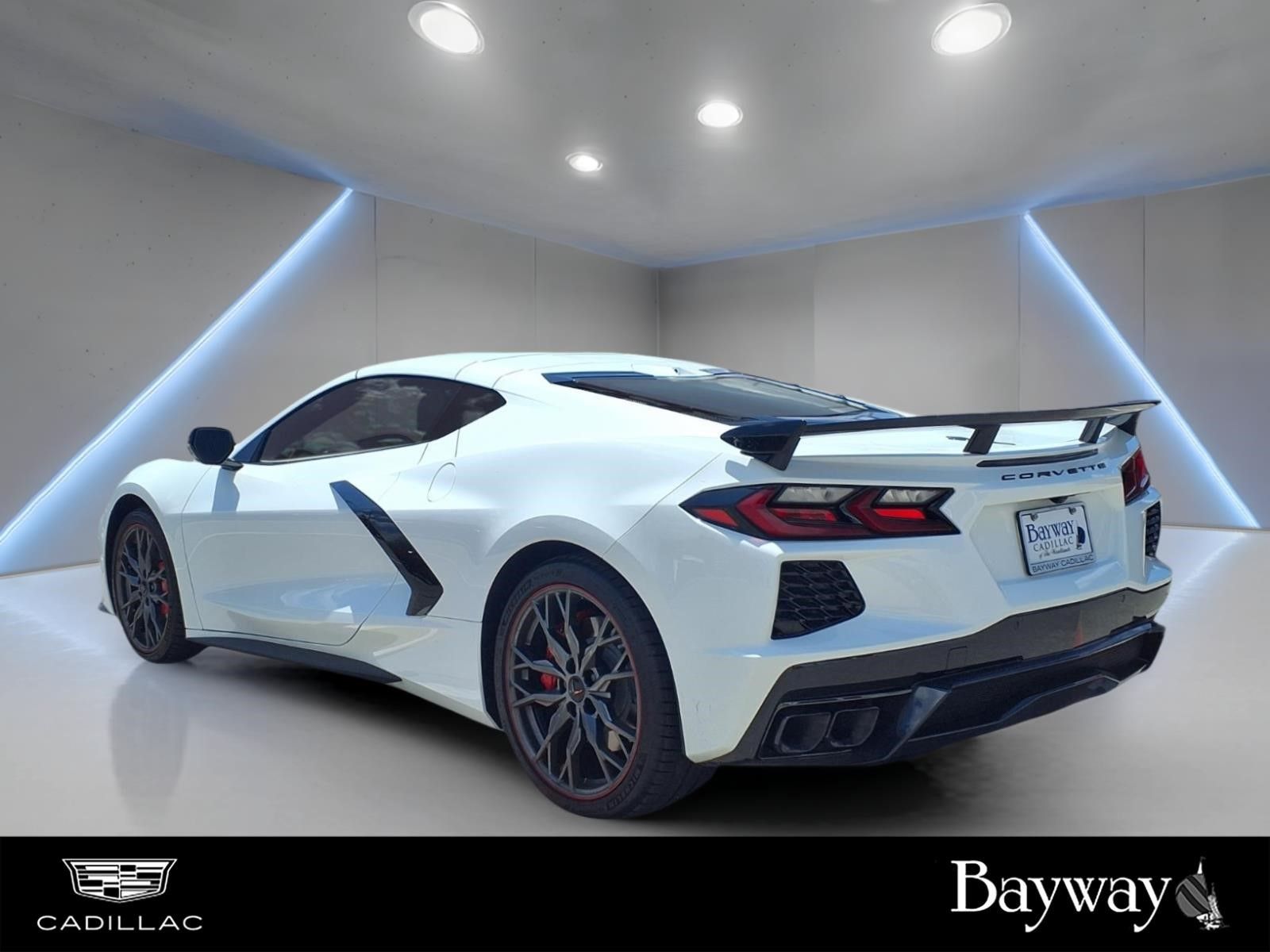 2025 Chevrolet Corvette Stingray White at DeMontrond Gulf Freeway