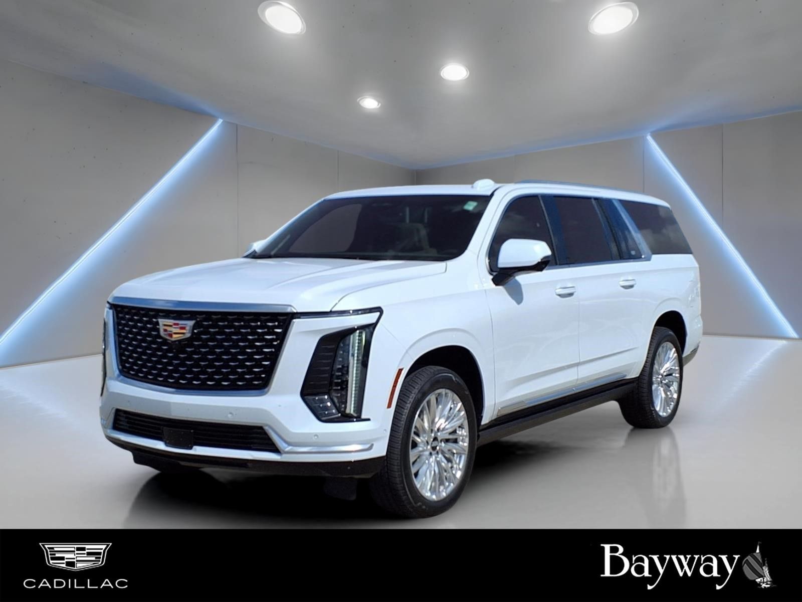 2026 Cadillac Escalade ESV Luxury White at Bayway Cadillac of The Woodlands