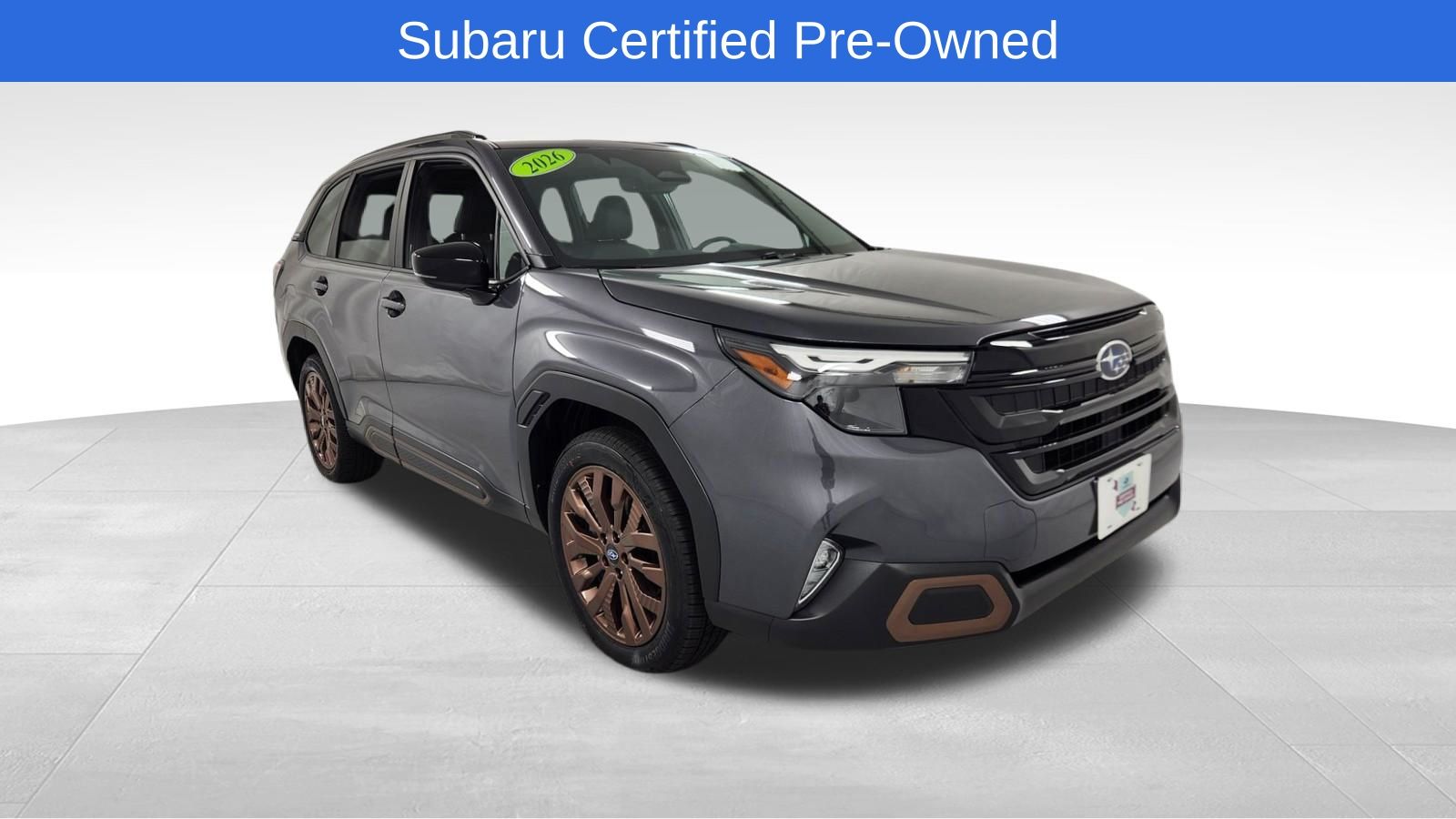 Magnetite Gray Metallic 2026 Subaru Forester SUV / Crossover All-Wheel Drive Continuously Variable Transmission