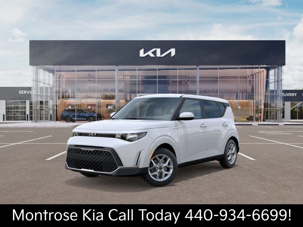 Snow White Pearl 2025 Kia Soul LX FWD SUV / Crossover Front-Wheel Drive Continuously Variable Transmission