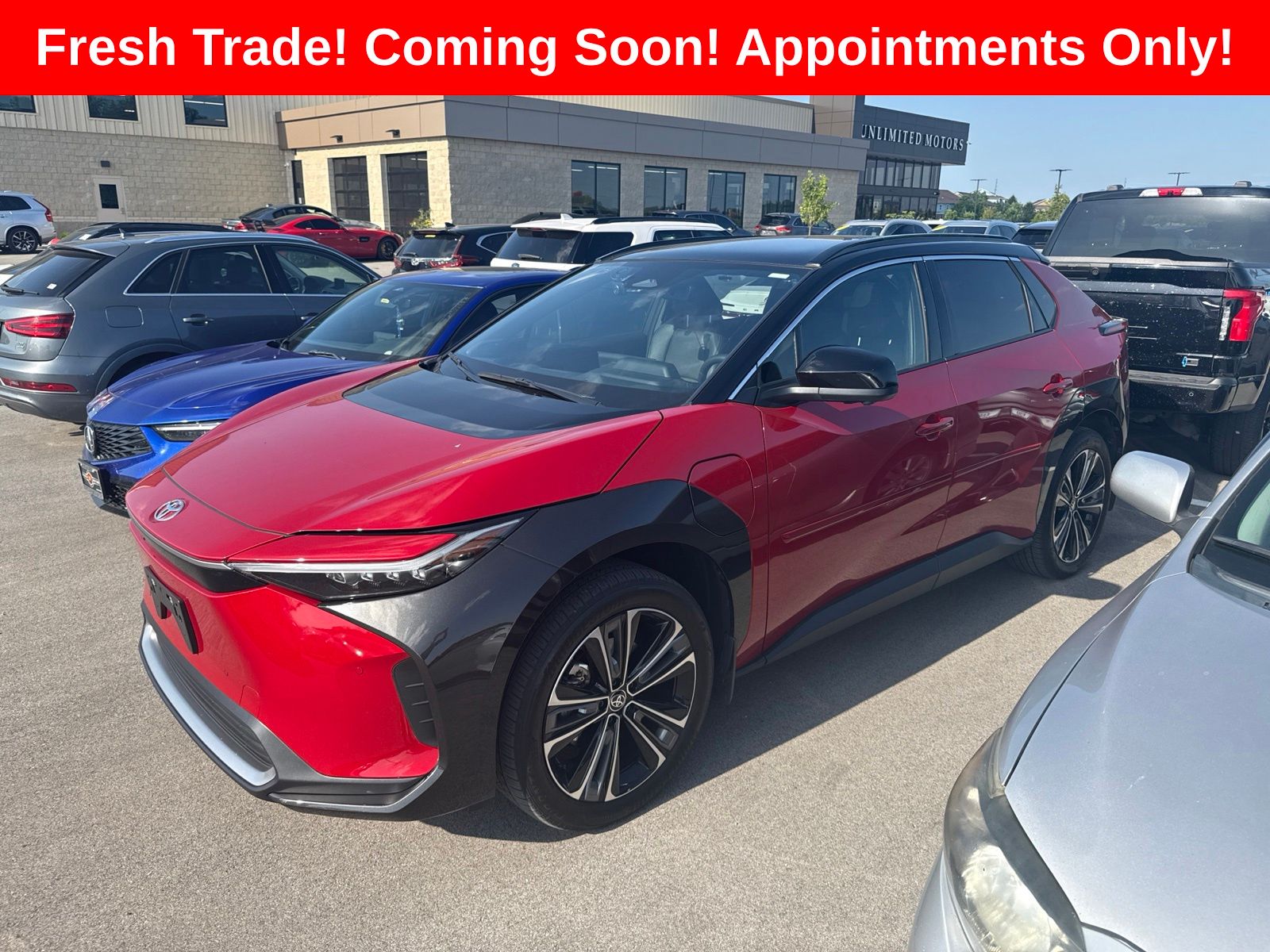 Supersonic Red 2023 Toyota bZ4X SUV / Crossover All-Wheel Drive Automatic