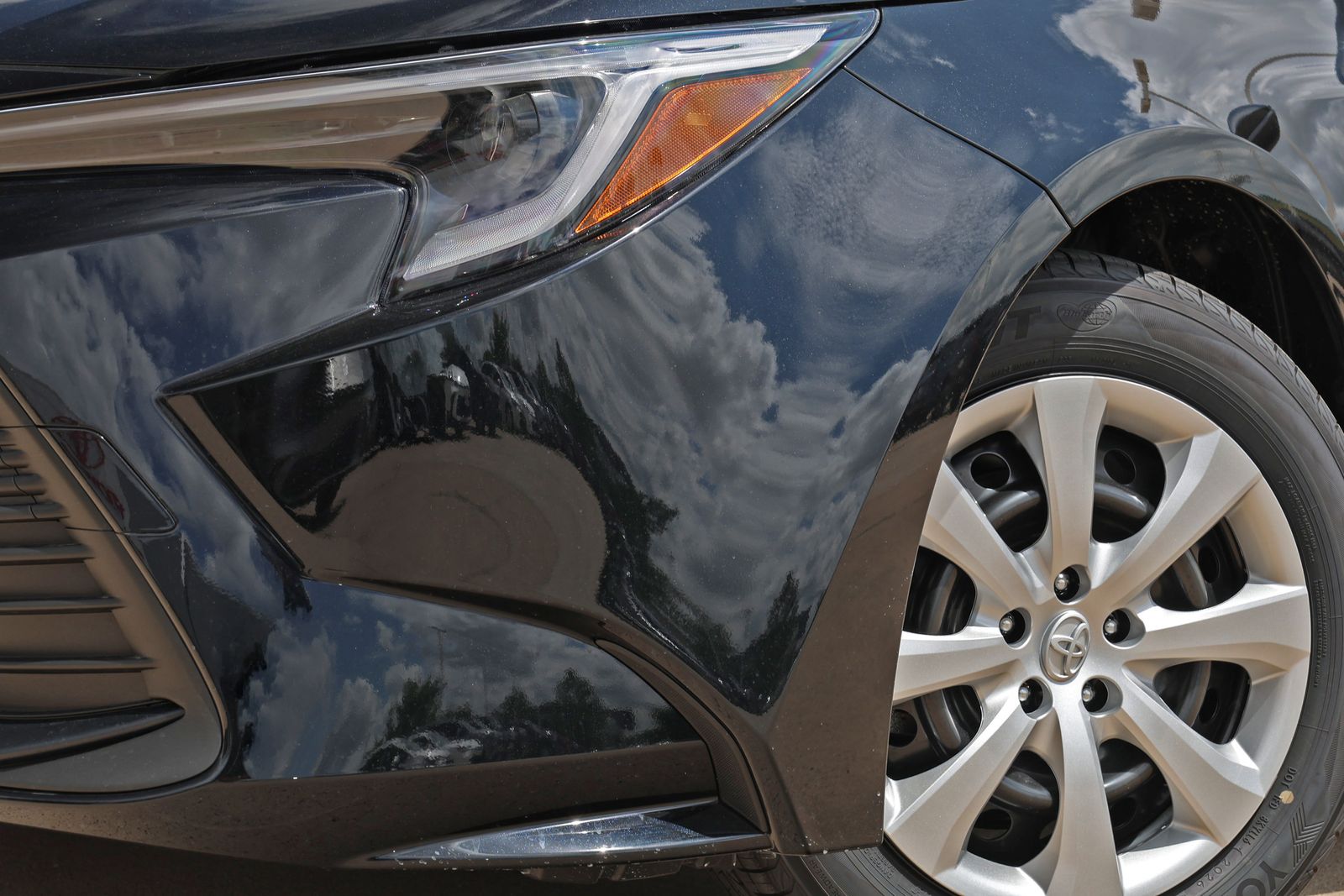 New 2026 Black Toyota LE image 10
