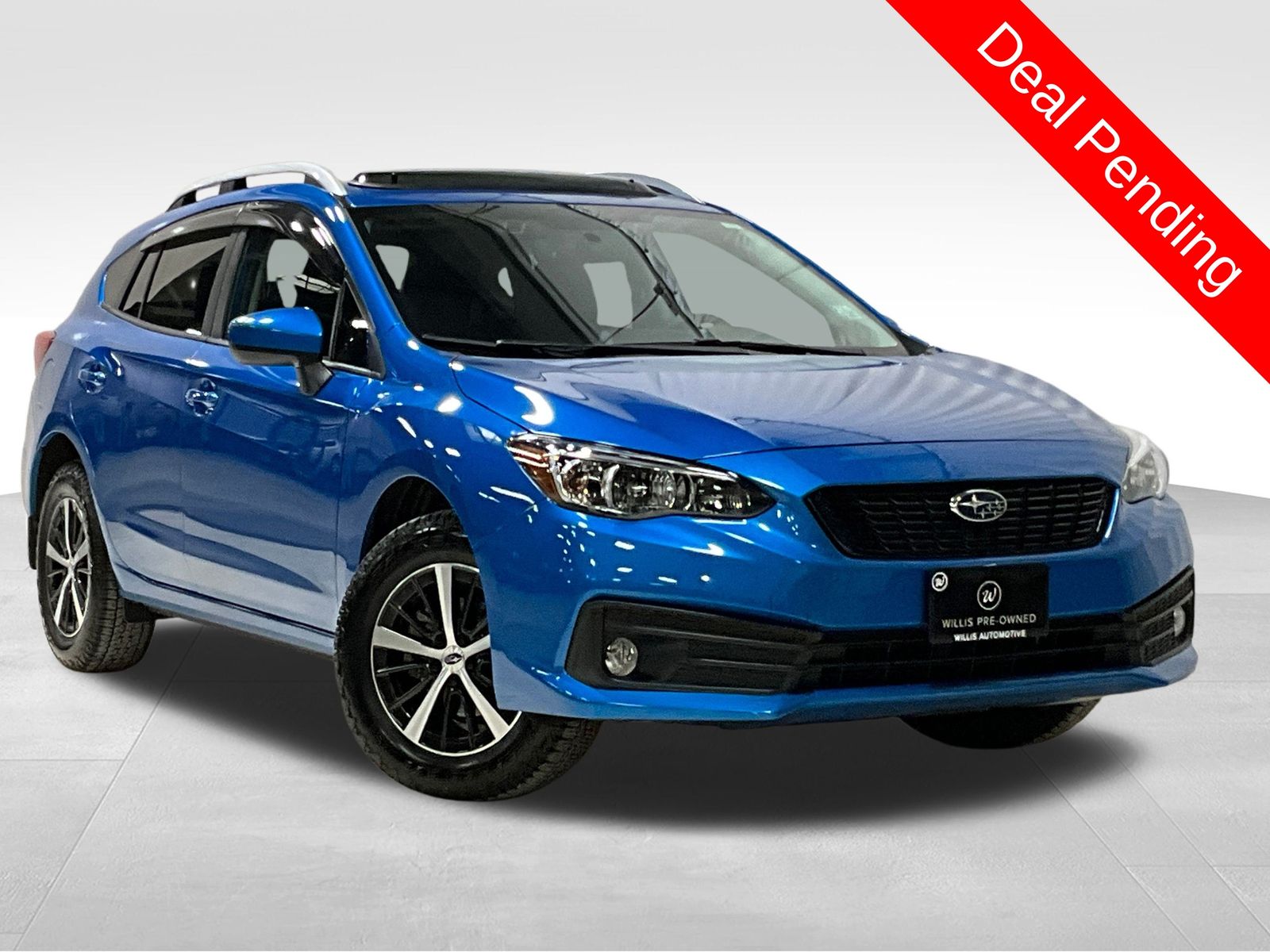 Ocean Blue Pearl 2023 Subaru Impreza Premium Wagon AWD Wagon All-Wheel Drive Continuously Variable Transmission