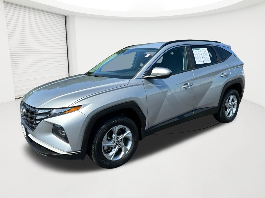 Shimmering Silver 2023 Hyundai Tucson SUV / Crossover All-Wheel Drive 8-Speed Automatic