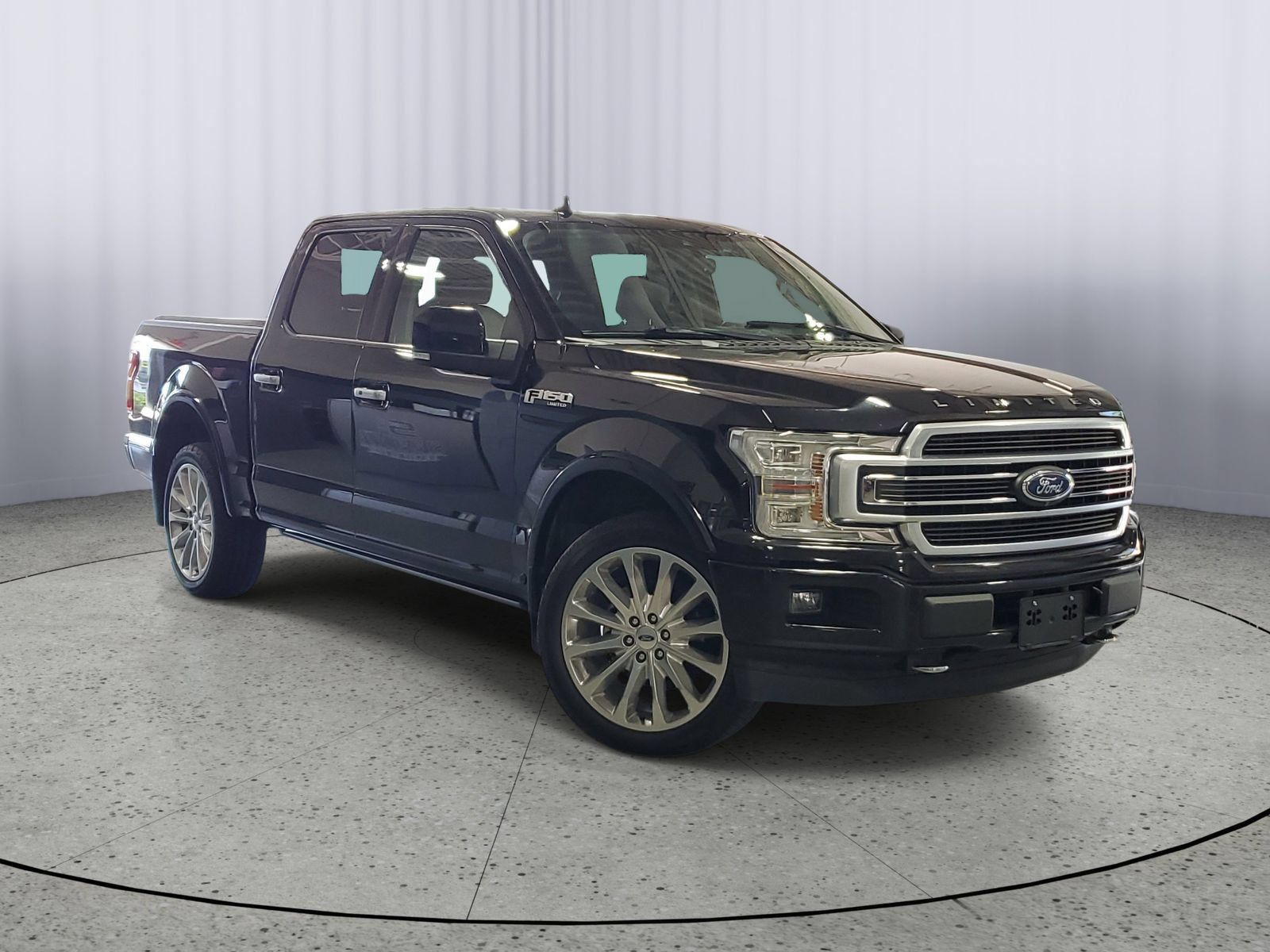Black Metallic 2019 Ford F-150 Pickup Truck Four-Wheel Drive Automatic