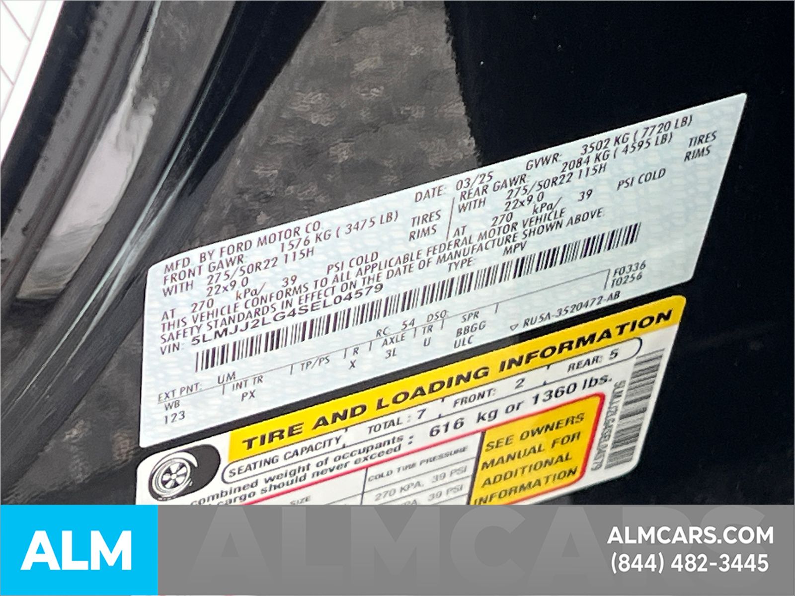 Used 2025 Black Lincoln Reserve image 38