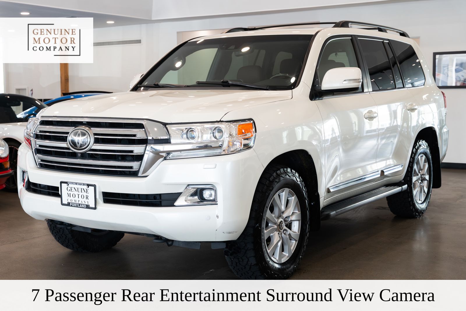 White (Blizzard Pearl) 2016 Toyota Land Cruiser SUV / Crossover All-Wheel Drive 8-Speed Automatic