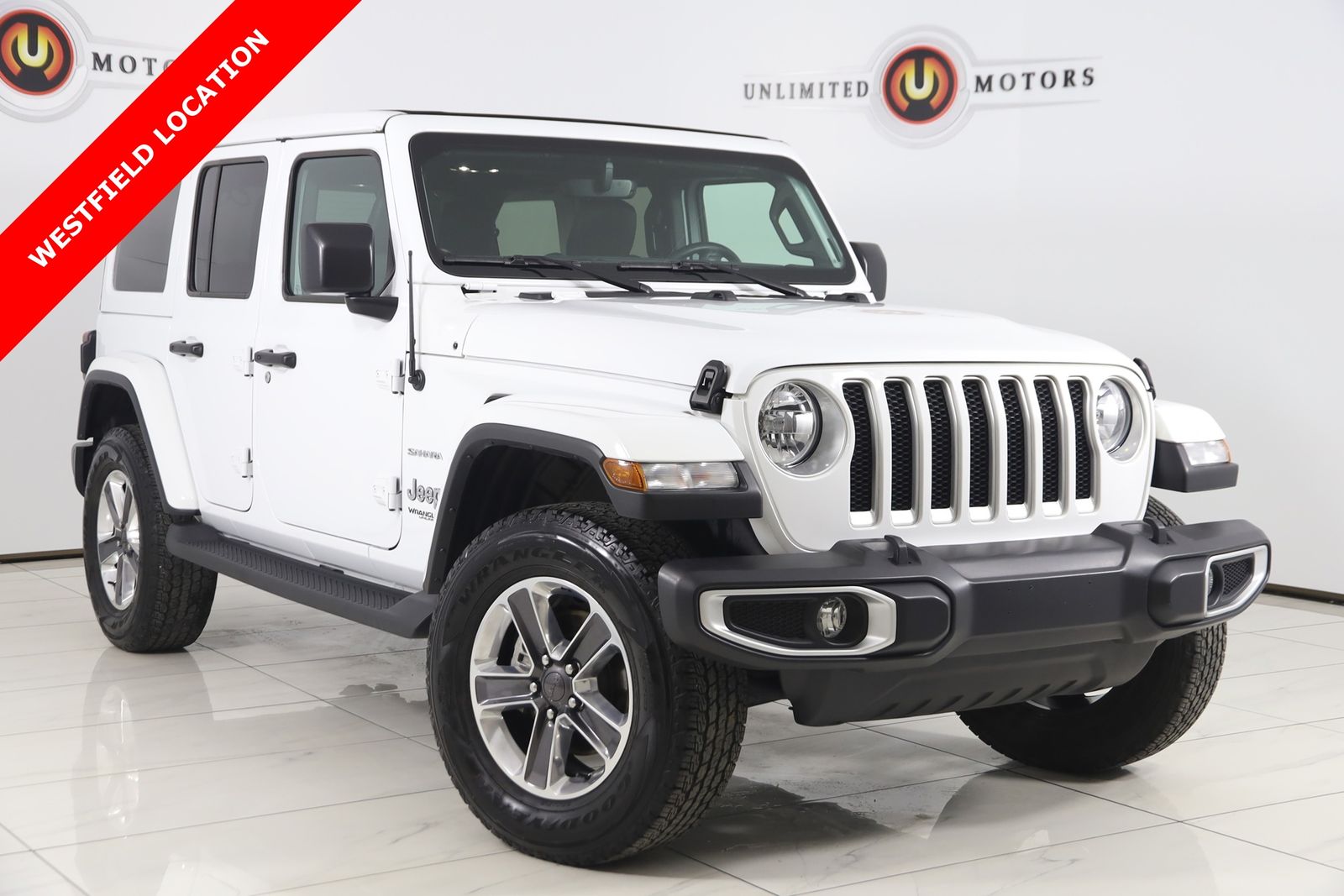 Bright White Clearcoat 2022 Jeep Wrangler Unlimited Sahara 4WD SUV / Crossover Four-Wheel Drive 8-Speed Automatic