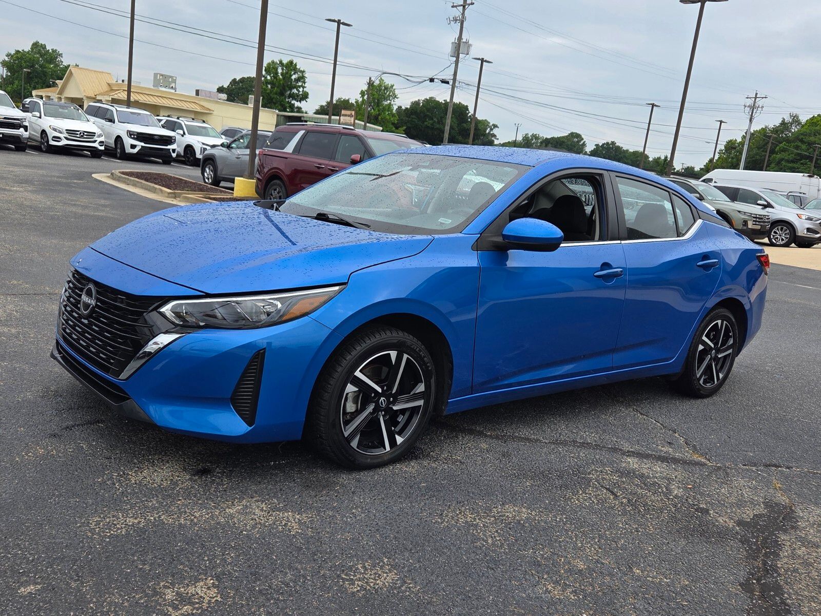 Used 2024 Blue Nissan SV image 3